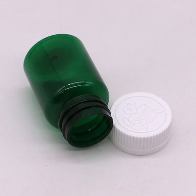 50 ml PET-Plastikflasche mit Schraubkappe und individuellem Etikettendruck