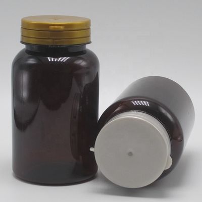 Rundförmige 220 ml PET-Plastikflasche mit abreißbarem Deckel