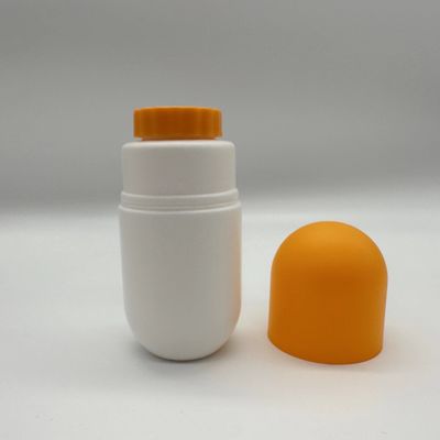 SCREW CAP 130 ml HDPE Kapselflasche für Nahrungsergänzungsmittel Süßigkeiten Pillen Tabletten Kunststoffmedizin