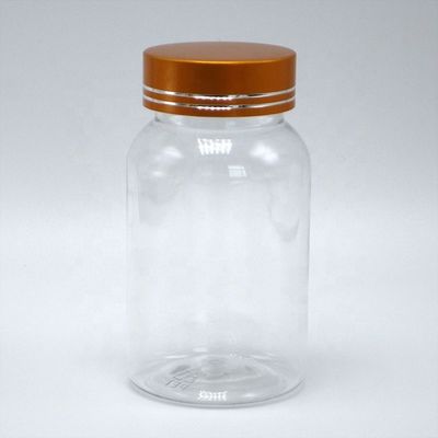 120 ml Breitmunde Flip Top Cap PET Flasche für maßgeschneiderte Pillenflasche Ergänzungsbehälter