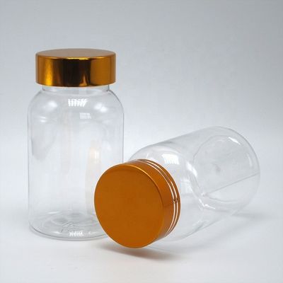 120 ml Breitmunde Flip Top Cap PET Flasche für maßgeschneiderte Pillenflasche Ergänzungsbehälter