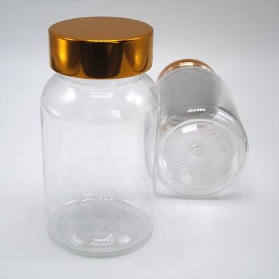 120 ml Breitmunde Flip Top Cap PET Flasche für maßgeschneiderte Pillenflasche Ergänzungsbehälter