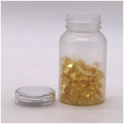 120 ml Breitmunde Flip Top Cap PET Flasche für maßgeschneiderte Pillenflasche Ergänzungsbehälter