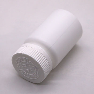100 ml PE-Flasche mit breitem Mund Plastikleere Flaschen Kapselbehälter mit Schraubverschluss
