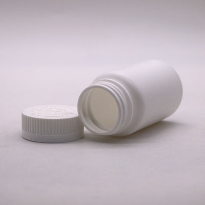 100 ml PE-Flasche mit breitem Mund Plastikleere Flaschen Kapselbehälter mit Schraubverschluss