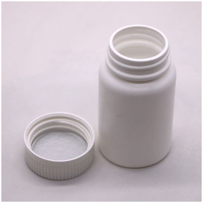 100 ml PE-Flasche mit breitem Mund Plastikleere Flaschen Kapselbehälter mit Schraubverschluss