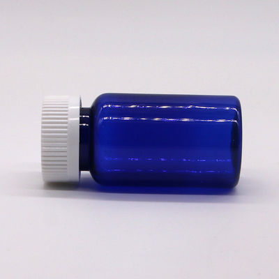 75 ml runde PET-Plastikflasche mit Schraubkappe und Custom Label Printing Service