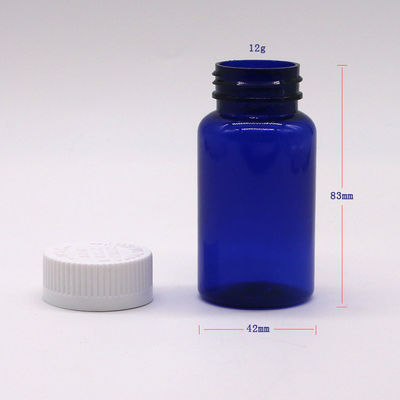 75 ml runde PET-Plastikflasche mit Schraubkappe und Custom Label Printing Service
