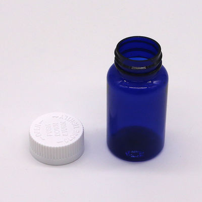 75 ml runde PET-Plastikflasche mit Schraubkappe und Custom Label Printing Service