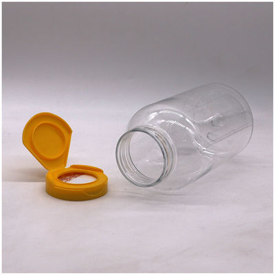 Anpassungsfähige Flasche für Pillen mit breitem Mund PET-Flasche für die Verpackung von Arzneimittelzusätzen