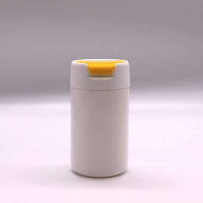 PE-Material 120 ml runde HDPE-Plastikflasche zur Aufbewahrung von Tabletten und Kapseln