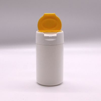 PE-Material 120 ml runde HDPE-Plastikflasche zur Aufbewahrung von Tabletten und Kapseln