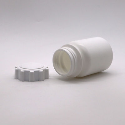 Medizin Feststofftablette Kapsel Aufbewahrung 175 ml PE Plastikflasche mit Getriebeabdeckung