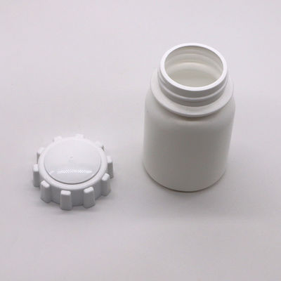 Medizin Feststofftablette Kapsel Aufbewahrung 175 ml PE Plastikflasche mit Getriebeabdeckung