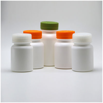 Medizin Feststofftablette Kapsel Aufbewahrung 175 ml PE Plastikflasche mit Getriebeabdeckung
