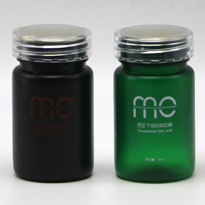 70 ml Plastikflasche aus PET mit Schraubkappe und Etikettendruck