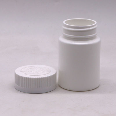 80 ml HDPE-Flasche mit breitem Mund, leere Kapselbehälter mit Schraubenkappe und Kinderschutzkappe