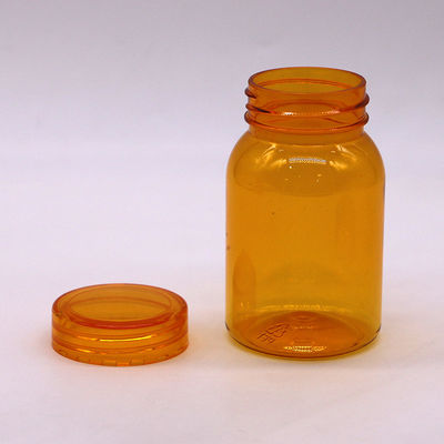90 ml PET-Plastik-Pillenflasche für Pillenpulver Kapsel Tablet Schraubkappe und OEM-Service