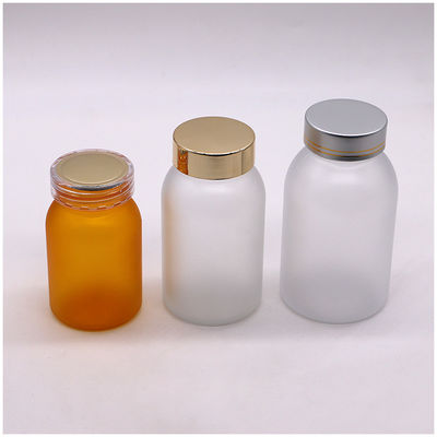 90 ml PET-Plastik-Pillenflasche für Pillenpulver Kapsel Tablet Schraubkappe und OEM-Service