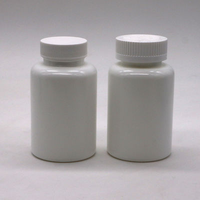 Individuelles Logo 175 ml runde PE-Plastikflasche zur Aufbewahrung von Kapseln