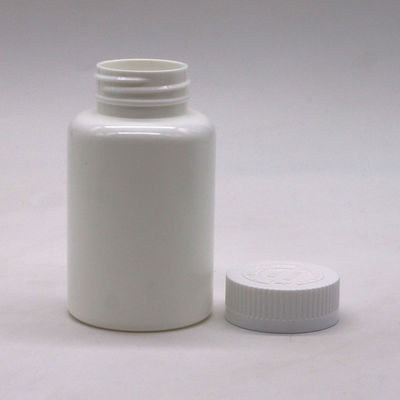 Individuelles Logo 175 ml runde PE-Plastikflasche zur Aufbewahrung von Kapseln