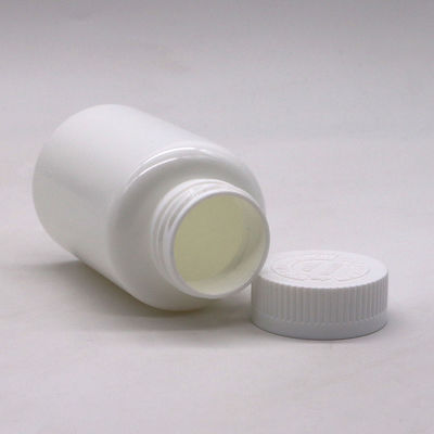 Individuelles Logo 175 ml runde PE-Plastikflasche zur Aufbewahrung von Kapseln