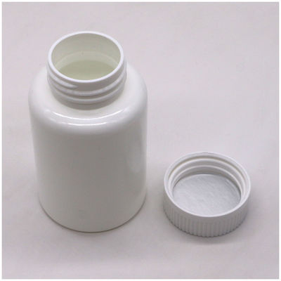 Individuelles Logo 175 ml runde PE-Plastikflasche zur Aufbewahrung von Kapseln