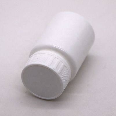 30 ml Fassungsvermögen HDPE Tragbare weiße Plastiktablettenbehälter mit Kindersicherheitskappe
