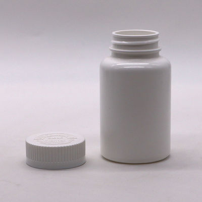 Halsbandmaterial PE 150 ml leere runde Plastikflasche mit kindsicheren Deckeln