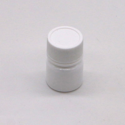 Medizin Feststofftablette Kapsel Aufbewahrung PE Plastikflasche 5 ml Runde Form mit Schraubverschluss