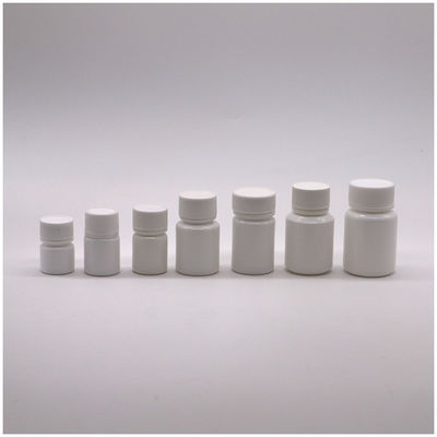 Medizin Feststofftablette Kapsel Aufbewahrung PE Plastikflasche 5 ml Runde Form mit Schraubverschluss