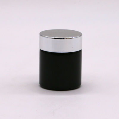 Nachfüllbare 40ml/1.3oz PET-Pille Kapsel Fischölflasche mit Silber-Aluminium-Schraubkappe