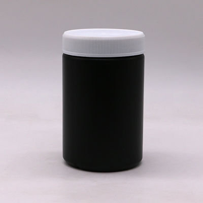 Medizin Industrie 250ml HDPE kundenspezifische Plastik-Food-Glas mit Schraubkappe und Wärmeinduktion Liner