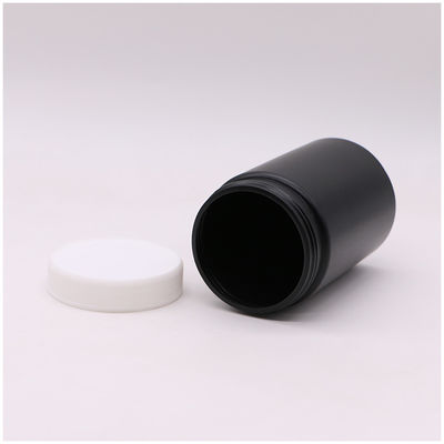 Medizin Industrie 250ml HDPE kundenspezifische Plastik-Food-Glas mit Schraubkappe und Wärmeinduktion Liner