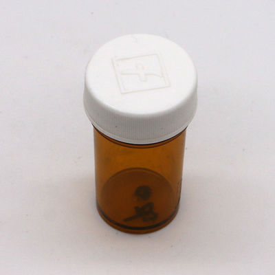 15 ml PET-Plastik-Pillenflasche für die chemische Zuverlässigkeit von Festpulver
