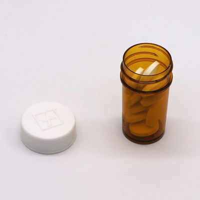 15 ml PET-Plastik-Pillenflasche für die chemische Zuverlässigkeit von Festpulver