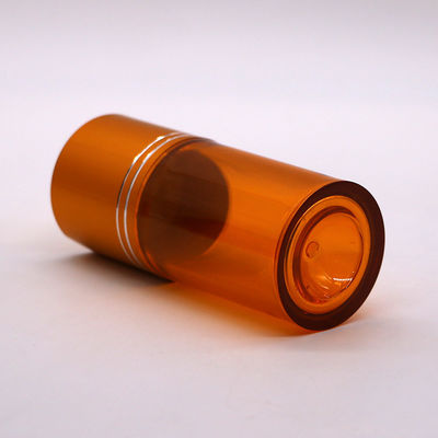 Nachfüllbare 60 ml PET-Pille Kapsel Fischölflasche mit Gold Silber Aluminium Schraubkappe