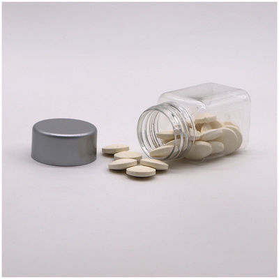 60 ml PET-Plastikflaschen mit Plastik-Schraubkappe für Tabletten