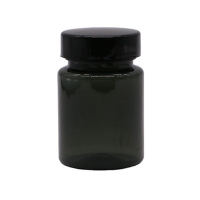 70 ml PET-transparente Flasche Kunststoff Medizinbehälter mit Schraubkappe OEM-Service