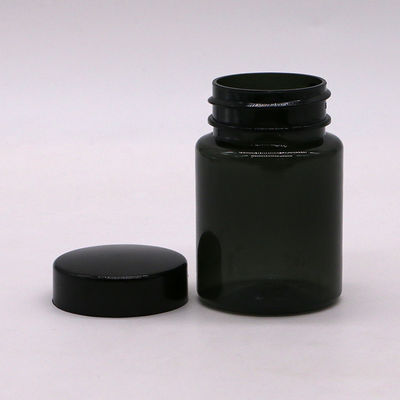 70 ml PET-transparente Flasche Kunststoff Medizinbehälter mit Schraubkappe OEM-Service