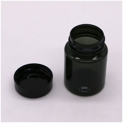70 ml PET-transparente Flasche Kunststoff Medizinbehälter mit Schraubkappe OEM-Service