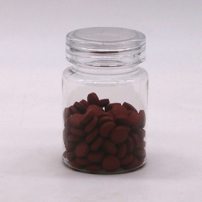 70 ml PET-transparente Flasche Kunststoff Medizinbehälter mit Schraubkappe OEM-Service