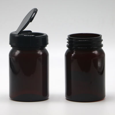 80 ml PET-Medizintechnische Plastikflasche für Kapselpillen