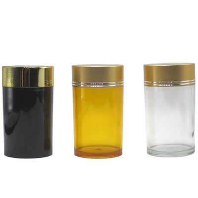 Leere runde 100 ml PET-Plastik-Pillenflasche für die pharmazeutische Verpackung