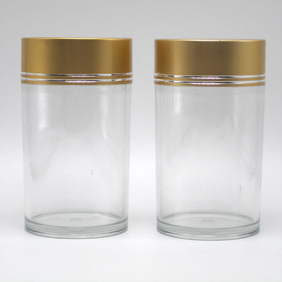 Leere runde 100 ml PET-Plastik-Pillenflasche für die pharmazeutische Verpackung