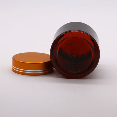 Goldbeschichtung Kappe PET Medizinflasche für Pillen Tabletten Kapsel 100cc Wiederauffüllbar und steril