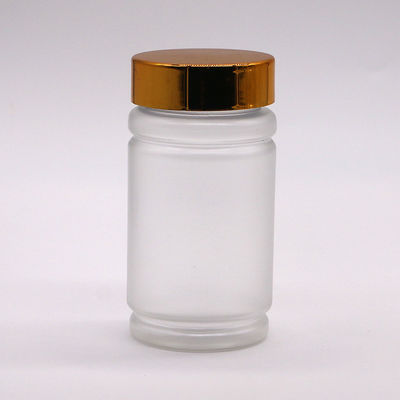 PET-Halsband 120 ml Bambusform Plastikflasche Schraubkappe für Pillen Kapsel Tabletten Medizin Ergänzung