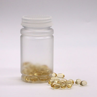 PET-Halsband 120 ml Bambusform Plastikflasche Schraubkappe für Pillen Kapsel Tabletten Medizin Ergänzung