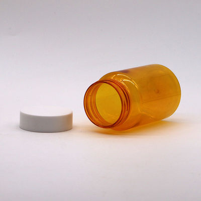Kostenlose Proben 150ml/CC PET-Plastik-Orangeflasche für Medikamente Pille Ergänzung Flasche