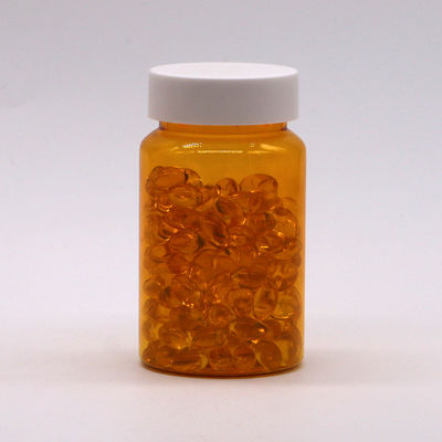 Kostenlose Proben 150ml/CC PET-Plastik-Orangeflasche für Medikamente Pille Ergänzung Flasche